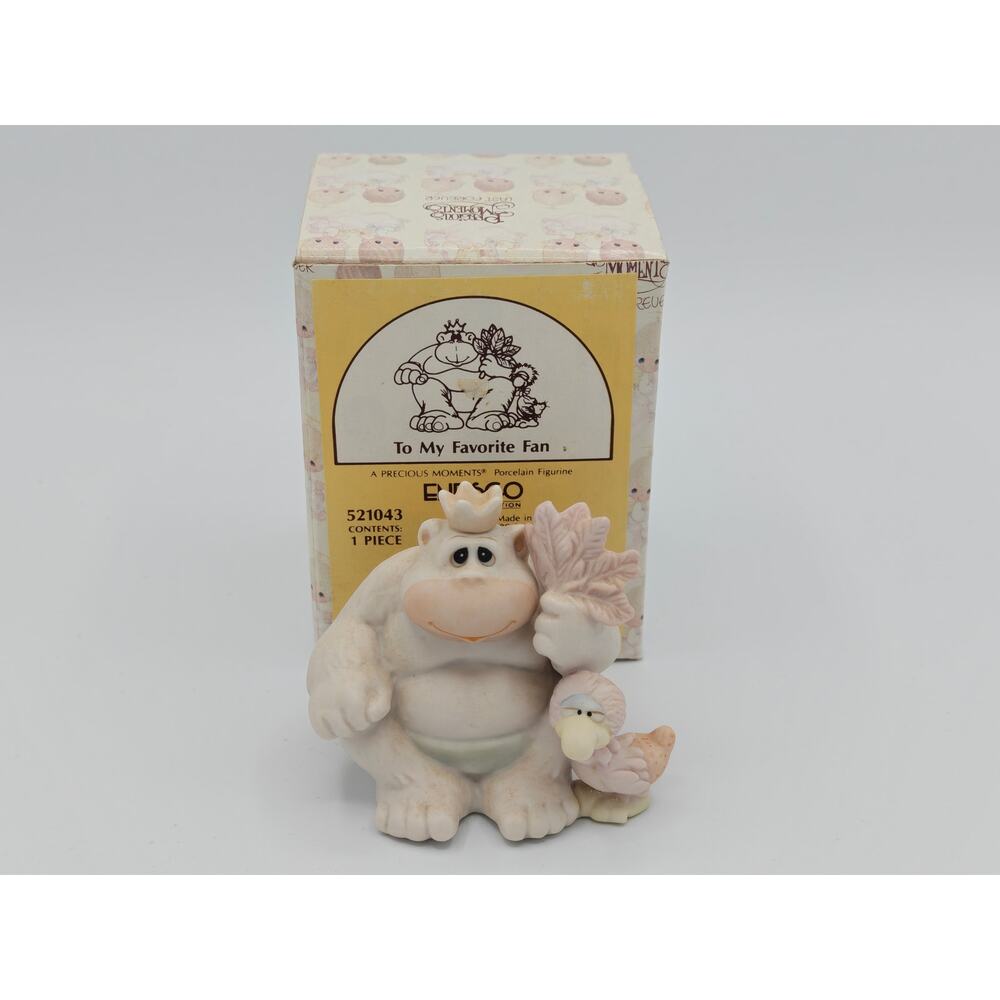 Precious Moments‎ To My Favorite Fan Figurine Enesco 521043 1989 Boxed